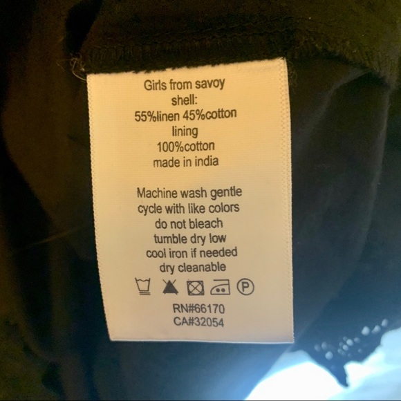 Anthropologie little black dress w/ crochet detail - Picture 7 of 7